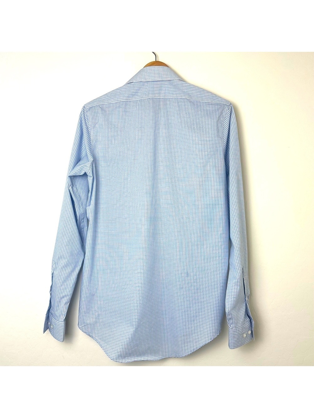 Calvin Klein Steel+ Slim Fit Stretch Non-Iron Men's Dress Shirt, Medium 15 34/35 - Picture 3 of 8